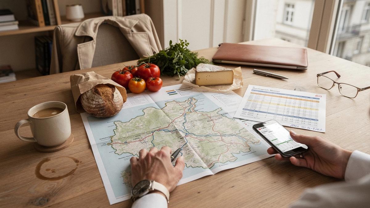 Curated Swiss weekend route with market stops, train connections, and lakeside city highlights